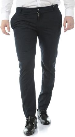 Daniele Alessandrini Jeans - Heren - Slim Fit Broeken - Zwart - M - Polyester - Broeken