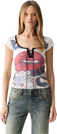 Miss Sixty Mujer, Camisetas, Multicolor, Talla: XL