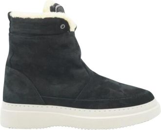 Rehab Rafa Nub 1200 - Heren - Winterlaarzen - Zwart - 46 EU - Leer - Schoenen