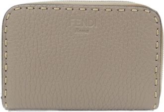 Fendi Leather Coin Purse/Coin Case (Pre-Owned)