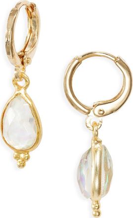 CHILD OF WILD Dewlit Pear Drop Earrings in Gold at Nordstrom