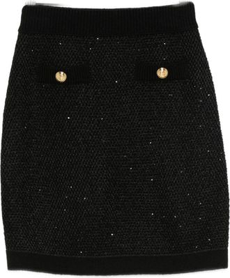 Elisabetta Franchi Womens Skirts Black