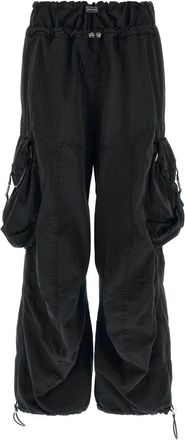 The Attico Trousers - female - The Attico - Wide Trousers - Black - 2XS - Trousers