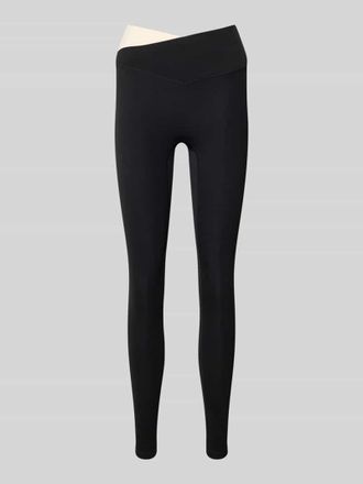 P.E Nation High Rise Leggings in asymmetrischem Look in Black, Gr&ouml;&szlig;e XL