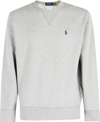Polo Ralph Lauren Sweatshirt met ronde hals - Heren - Sweatshirts - Grijs - XL - Katoen - Hoodies & sweatvesten