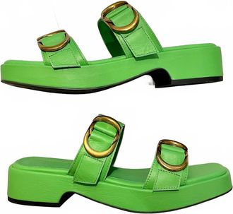 Intentionally blank Womens Orion Sandal In Verde