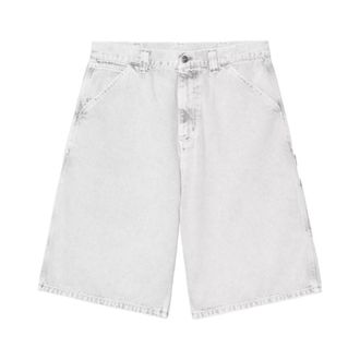 Carhartt Work in Progress Carhartt Wip, Denim Shorts, male, Gray, Size: L OG Single Knee Short