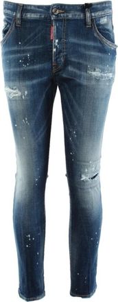 Dsquared2 Skater Jeans - Heren - Skinny Jeans - Blauw - 3XL - Katoen - Jeans
