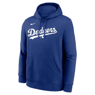 Nike Tarik Skubal Los Angeles Dodgers Club Nike Mens MLB Pullover Hoodie in Blue | NKDK4EWLD9-USJ