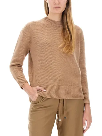 Max Mara Wool-Cashmere Jumper - Beige