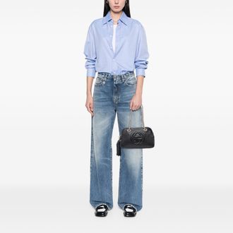 Gucci Pre-owned Womens Soho Shoulder Bag Leather Chain - Black - One Size