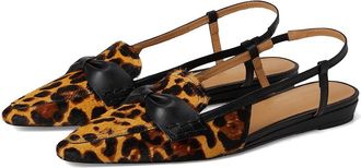 André Assous Blake Womens Flat Shoes Leopard : 9.5 M, Leather