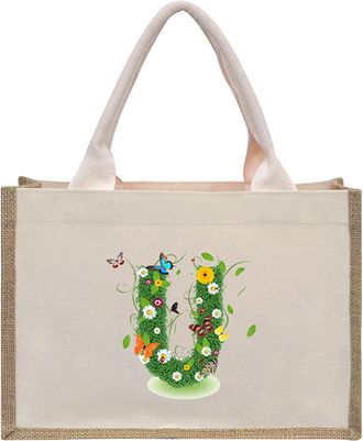 Generic Tote Bags for Women - Stylish Womens Tote Bag for Mom Shopping Beach and Daily Durable Fashionable Carryall Handbag with Letter Design