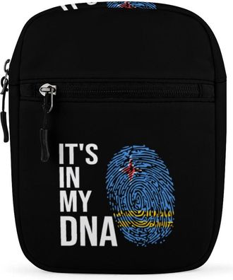 Generic Its In My DNA Aruba Flag Crossbody Bag Adjustable Satchel Cute Shoulder Bag Lightweight Sling Bags