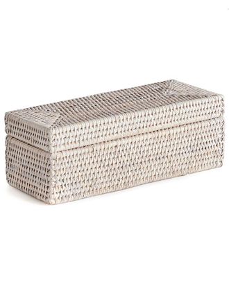 Napa Home & Garden Burma Rattan 3-Compartment Lidded Box