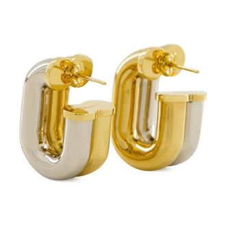 Paco Rabanne XL Link Oorbellen - Dames - Oorbellen - Veelkleurig - ONE Size - Accessoires