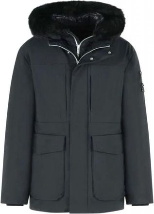 Moose Knuckles Hombre, Chaquetas, Negro, Talla: M