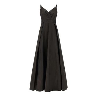 Pinko Jurken - Dames - Avondkleed - Bruin - S - Kleedjes
