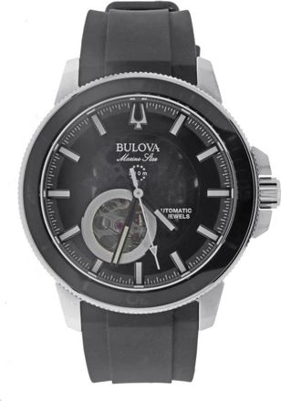 Bulova 96A288 - Marine Star Automatic - Heren - Horloges - Zwart - ONE Size - Accessoires