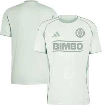 adidas Mens adidas Light Green Philadelphia Union 2025 One Planet Pre-Match Top at Nordstrom, Size Large