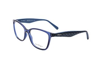 Ferragamo Ferragamo Womens 55 mm Blue Opticals