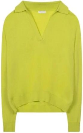 Majestic Filatures Dames, Truien, Groen, Maat: L Kasjmier