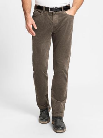 Br&uuml;hl 5-Pocket-Hose BR&Uuml;HL, Herren, Gr. 24, Unterbauchgr&ouml;ssen, schlamm, gepunktet, 98% Baumwolle, 2% Elasthan, unifarben, Hosen 5-Pocket-Hose