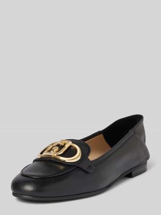 Liu Jo Loafers mit Logo-Applikation Modell EMEL 03 in Black, Gr&ouml;&szlig;e 40