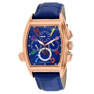 Christian Van Sant Grandeur Automatic Blue Dial Mens Watch CV2138