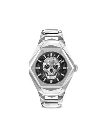 Philipp Plein The $kull 45mm - men - stainless steel/glass - One Size - Black