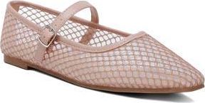 London Rag Averona Mary Jane Flat in Camel at Nordstrom Rack, Size 10