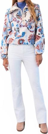 FDJ Olivia Bootcut Corduroy Jeans In Cream