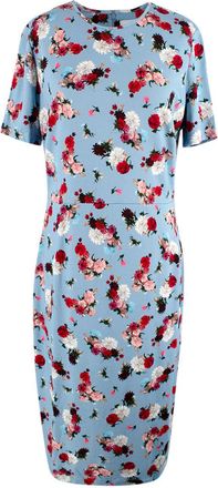 Erdem Essie Floral Ponte Dress Size XL