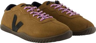 Veja Womens Jitsu Sneaker Brown Calfskin