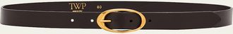 TWP Narrow Leather Belt