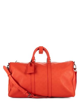 Louis Vuitton Keepall Bandouli&egrave;re 45 duffle bag - Orange