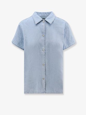 A.P.C. Camicia Marina in cotone naturale - A.P.C. - gender_Woman