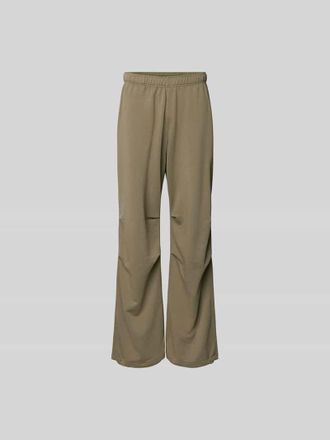 Maison Margiela Sweathose mit elastischem Bund in Beige, Gr&ouml;&szlig;e L