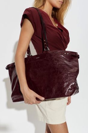 Isabel Marant Winna Bag, Womens, Burgundy