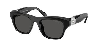 Swarovski SK6056U 103887 Womens Sunglasses Black Size 50
