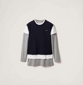 Miu Miu Set of 3 Jersey T-shirts