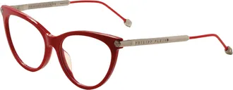Philipp Plein Philipp Plein Womens 54mm Red Opticals