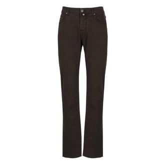 Jacob Cohen Pantalones de 5 bolsillos Bard - Trousers - Hombre - Marr&oacute;n - W33