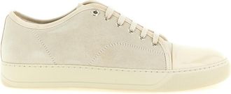 Lanvin Off White Basket Sneakers