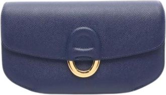 Herm&egrave;s Borsa Clutch Pre-owned Vintage - - Pre-owned - Donna - Blu - ONE SIZE