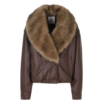 Isabelle Blanche Bomber - - Jackets - Donna - Marrone - S
