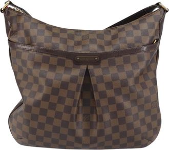 Louis Vuitton Bloomsbury Handbag Damier Brown Canvas Handbag (Pre-Owned)