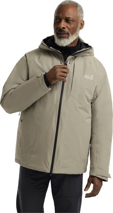 Jack Wolfskin Daunenjacke JACK WOLFSKIN ICECAPE 2L DOWN INS JKT M RDS, Herren, Gr. XL, linen, Obermaterial: 100% Polyester. Futter: 100% Polyester. Wattierung: 90% 