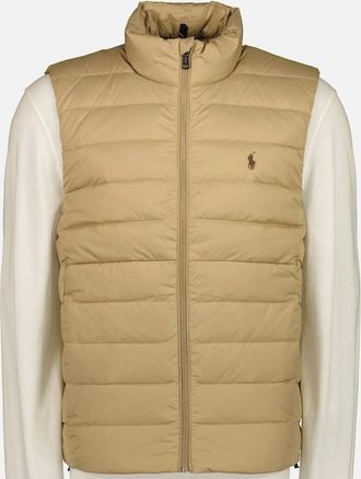 Ralph Lauren Mens Colden Packable Down Gilet - Green - Size: 38/Regular