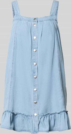 Noisy May Jeanskleid aus reiner Baumwolle Modell OREGON in Jeansblau, Gr&ouml;&szlig;e XL